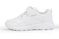 Buty dla dziewczynek - Buty dziecięce Fila Fogo Velcro sneakersy białe na rzepy-24 - miniaturka - grafika 1