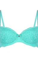 Biustonosze - Hunkemöller Biustonosz usztywniany z fiszbinami Marine Zielony - miniaturka - grafika 1