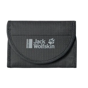Portfel z ochroną danych Jack Wolfskin CASHBAG WALLET RFID phantom - ONE SIZE - Portfele - miniaturka - grafika 1