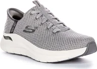 Trampki męskie - Skechers trampki męskie ARCH FIT 2.0 LOOK AHEAD szary, rozmiar 45 (232462) - miniaturka - grafika 1