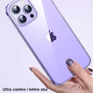 Usams Etui Primary do iPhone 14 Pro Max 6,7" transparent IP14PMYS01 (US-BH798) - Etui i futerały do telefonów - miniaturka - grafika 5