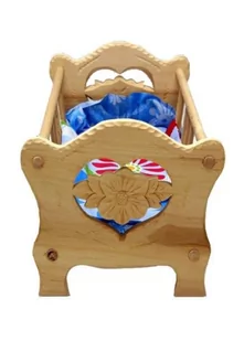 Malimas Kołyska kwiatek - Akcesoria dla lalek - miniaturka - grafika 1