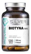 MYVITA SILVER 100% Biotyna 2500mcg, 120kaps. MyVita 21PRJBIOT2