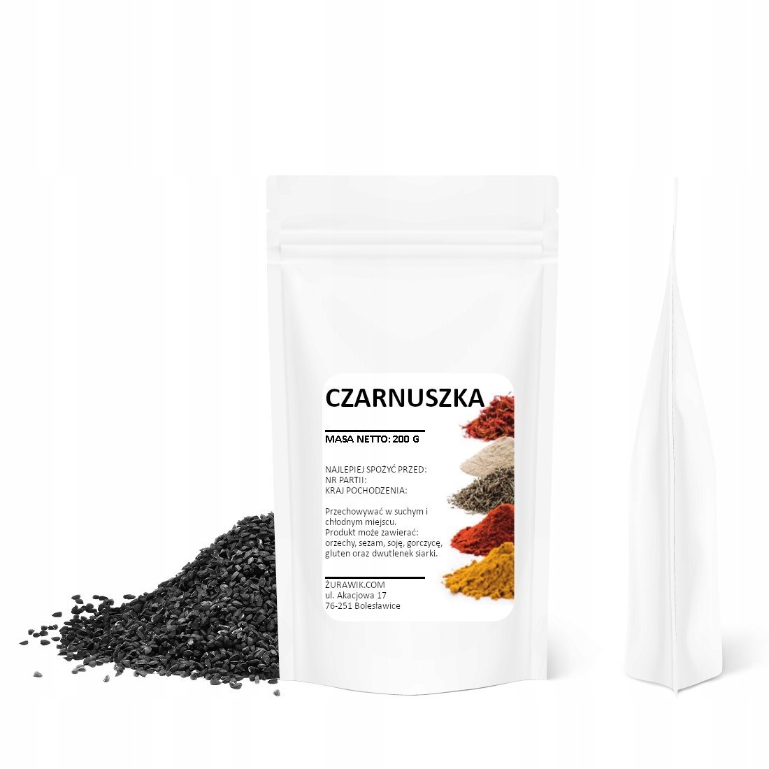 Czarnuszka ziarno 200 g