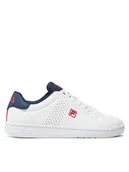 Buty dla dziewczynek - Fila Sneakersy Crosscourt 2 Nt Teens FFT0065 Biały - miniaturka - grafika 1