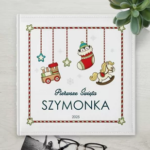 Duży album na zdjęcia z nadrukiem dla chłopca na święta - Albumy fotograficzne - miniaturka - grafika 1