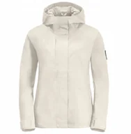 Kurtki i kamizelki sportowe damskie - Jack Wolfskin Nature 2l Jkt W 1114861-5127 białe S - miniaturka - grafika 1