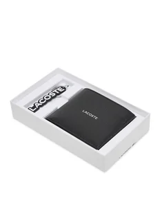 Lacoste Portfel męski NH5054OI Czarny - Portfele - miniaturka - grafika 1