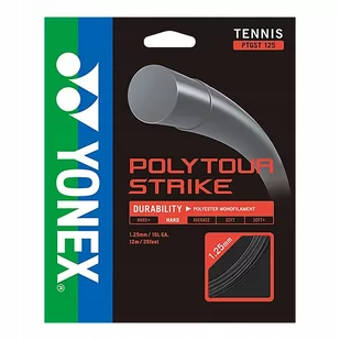 Naciąg Tenisowy Yonex Poly Tour Strike 12M 1.25 Szary - Tenis ziemny - miniaturka - grafika 1