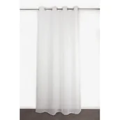 Firany - Firana na przelotkach 135 x 260 cm biała - miniaturka - grafika 1