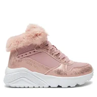 Buty dla dziewczynek - Trzewiki Skechers 310396L/MVE Beżowy - miniaturka - grafika 1