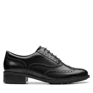 Półbuty damskie - Oxfordy Clarks Havisham Oak 26178709 Czarny - miniaturka - grafika 1