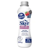 Kefiry, jogurty, maślanki - Carrefour Sensation Skyr jogurt pitny typu islandzkiego owoce leśne 330 g - miniaturka - grafika 1
