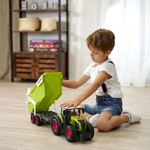 DICKIE Farm Traktor CLAAS z przyczepą 64 cm 373-9004 - Samochody i pojazdy dla dzieci - miniaturka - grafika 14