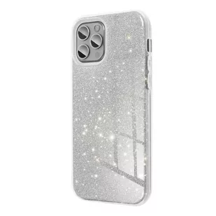 Futera SHINING SAMSUNG Galaxy S24 srebrny - Etui i futerały do telefonów - miniaturka - grafika 1