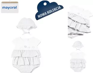 Śpioszki krótkie z bawełny dziewczęce 60 - Śpiochy dla niemowląt - miniaturka - grafika 1