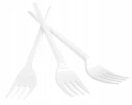 Naczynia i sztućce jednorazowe - Office products Widelce plastikowy , 17cm, biały 24019715-14 - miniaturka - grafika 1