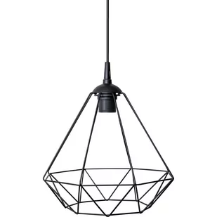 Decoland Żyrandol DAMA 1xE27/60W/230V czarny - Lampy sufitowe - miniaturka - grafika 3