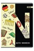 Zeszyty szkolne - zeszyt a5/60k kratka język niemiecki (5szt) - miniaturka - grafika 1