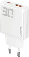 Ładowarki do telefonów - Ładowarka Dudao Ładowarka sieciowa GaN Dudao A30EU 30W USB-A / USB-C - biała - miniaturka - grafika 1