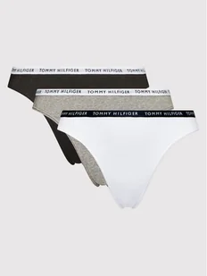 Tommy Hilfiger Komplet 3 par fig klasycznych 3p UW0UW02828 Kolorowy - Majtki damskie - miniaturka - grafika 1