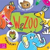 Albumy krajoznawcze - Mały miś koloruje. W zoo - miniaturka - grafika 1
