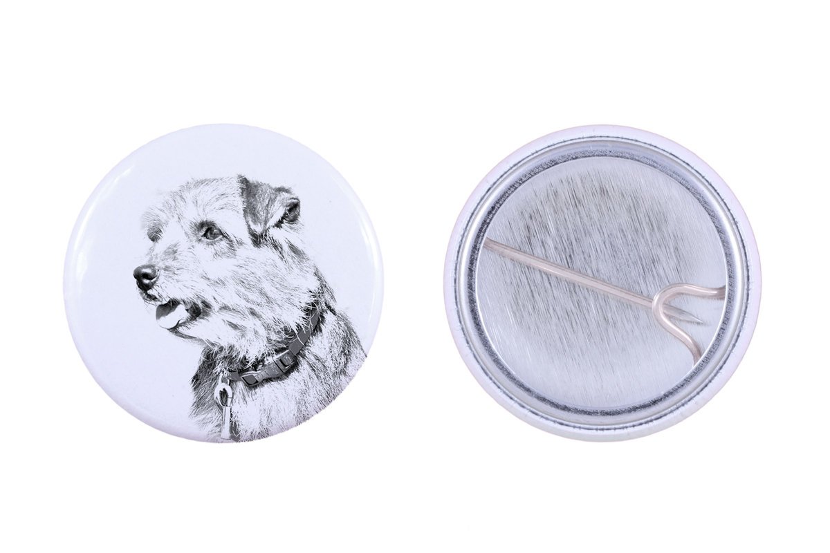 Norfolk Terrier - przypinka z twoim psem, dodaj własne foto, marka Art-Dog