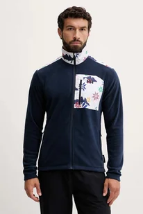 Helly Hansen bluza sportowa Daybreaker męska kolor granatowy z aplikacją - Bluzy męskie - miniaturka - grafika 1