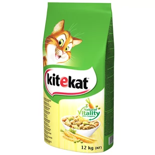 Kitekat kurczak, warzywa 12 kg - Sucha karma dla kotów - miniaturka - grafika 1