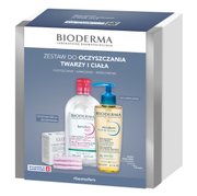 Bioderma Zestaw dermokosmetyków oczyszczająych do twarzy i ciała