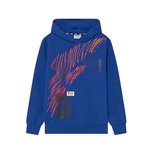 FILA Chłopięca bluza z kapturem TREBISACCE Hoddy, Sodalite Blue, 146/152 - Bluzy dla chłopców - miniaturka - grafika 1