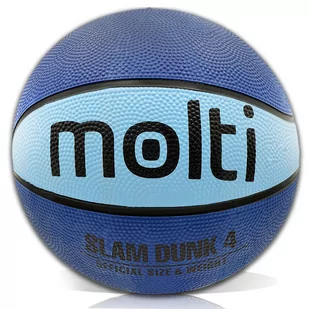 Piłka do koszykówki MOLTI PK001 niebieska r.5 - Koszykówka - miniaturka - grafika 1