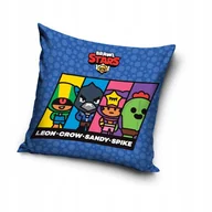 Poszewki na poduszki - POSZEWKA na poduszkę BRAWL STARS 40x40 cm - miniaturka - grafika 1
