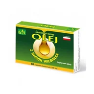 Serce i układ krążenia - GAL GAL OLEJ Z NASION WIESIOŁKA 500 mg 60 kaps 4511522 - miniaturka - grafika 1