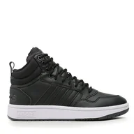 Sneakersy męskie - Sneakersy adidas Hoops 3.0 GZ6679 Czarny - miniaturka - grafika 1