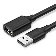 Kable USB - UGREEN Kabel USB 2.0 przedłużający US103 0.5m czarny) - miniaturka - grafika 1