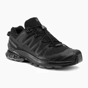 Buty do biegania męskie Salomon XA Pro 3D V9 black/phantom/pewter - Sport OUTLET - miniaturka - grafika 1
