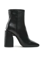 Botki damskie - PINKO Botki Tea Tronchetto PE 23 BLKS1 100664 A0N9 Czarny - miniaturka - grafika 1