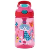 Shakery i bidony sportowe - Contigo Contigo Gizmo Flip Bottle 420ml Kids, cherry cat  2020 Bidony 2116113 - miniaturka - grafika 1