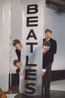Podkładki pod mysz - PODKŁADKA POD MYSZ Nadruk 22x18 cm The Beatles Rock John Lennon Prezent - miniaturka - grafika 1
