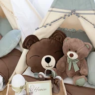 Kołdry i poduszki dla dzieci - Duża poduszka miś - Teddy - miniaturka - grafika 1