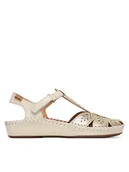 Sandały damskie - Pikolinos Sandały P. Vallarta 655-0841Clc1 Złoty - miniaturka - grafika 1