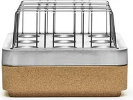 Świeczniki - Świecznik Stumpastaken S aluminium z kratą i podstawką - miniaturka - grafika 1