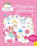 Kolorowanki, wyklejanki - Magiczne jednorożce Wypukłe naklejki - miniaturka - grafika 1