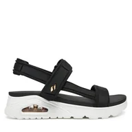 Sandały damskie - Sandały Skechers Uno-Summer Stand2 119813/BLK Czarny - miniaturka - grafika 1
