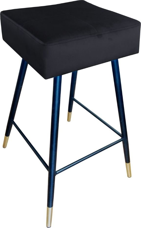 Atos Hoker OLIMP VELVET GOLD czarny w stylu loft ATOS