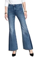Spodnie damskie - Wrangler, Spodnie damskie, Retro Flare Burning Girl, W28/L32 - miniaturka - grafika 1