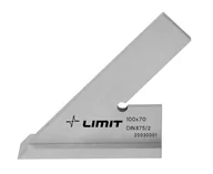 Poziomice, łaty, miary - Kątownik ze stopką 45° 100x70 mm Limit - miniaturka - grafika 1