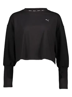 Puma Koszulka sportowa "Studio Cloudspun" w kolorze czarnym - Koszulki sportowe damskie - miniaturka - grafika 1