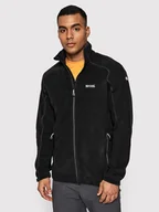 Bluzy męskie - Regatta Polar Hadfield RMA502 Czarny Regular Fit - miniaturka - grafika 1